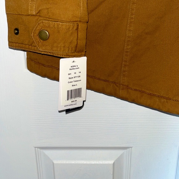 Tobacco color jacket - Picture 4 of 4